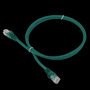 Патч-корд LANMASTER LSZH UTP кат.5e, 0.5 м, синий