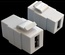Модуль Keystone, USB 2.0, тип A, мама-мама, 180 градусов, цвет: белый