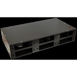 Кросс оптический LANMASTER 19" металлический, 2U на 6 адаптерных панелей
