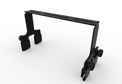 FiberGuide® 12in Horizontal Tool-less Bracket Kit for 4x12in System, Kit of 80