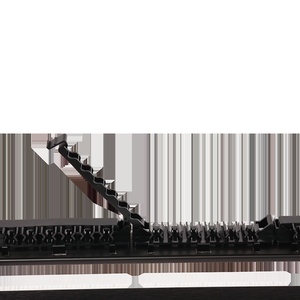Патч-панель 19", 24 порта RJ45, неэкранированная, кат.6A, 1U, с задним органайзером с фиксаторами кабеля