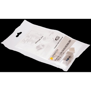 Модуль Keystone, RJ45, неэкранированный, кат.5E, без шторки, 90 градусов, цвет: белый