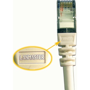 Патч-корд LANMASTER FTP кат.6, 7.0 м, серый