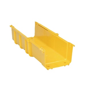 Прямая секция пластикового лотка FiberGuide® 102х152 раздвижная, цвет: жёлтый