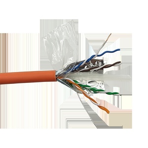 Кабель LANMASTER FTP, 4 пары, кат. 6, с перегородкой, 250Mhz, LSZH, синий, 305 м