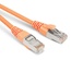 Hyperline PC-LPM-STP-RJ45-RJ45-C6-10M-LSZH-OR Коммутационный шнур U/FTP, экранированный, Cat.6 (100% Fluke Component Tested), LSZH, 10 м, оранжевый