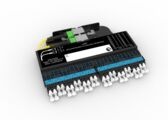 Модуль MPO NG4access для установки в шасси FACT™ NG4 12 LCD UPC - 2 MPO12 (f) организация кабелей: left-hand patch, SM, Method B Enhanced
