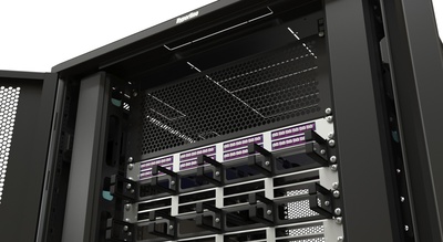 Hyperline BPD-4-RAL9005 Фальш-панель перфорированная на 4U, цвет черный (RAL 9005)
