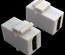 Модуль Keystone, HDMI, мама-мама, 180 градусов, цвет: белый