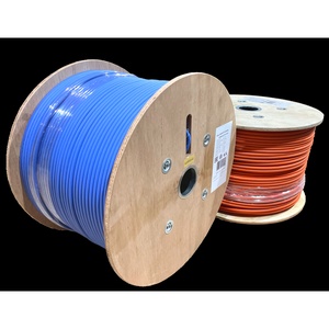Кабель LANMASTER FTP, 4 пары, кат. 6A, с перегородкой, 500Mhz, LSZH, синий, 305 м