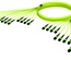 Претерминированный кабель LazrSPEED® WideBand OM5 12xMPO12(f)/12xMPO12(f), изоляция: LSZH, EuroClass B2ca, t=-10-+60 град., цвет: lime, Длина м.: 20