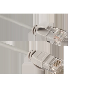 Патч-корд LANMASTER LSZH UTP кат.6A, 28AWG, 0.5 м, серый
