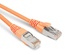 Hyperline PC-LPM-STP-RJ45-RJ45-C6-0.5M-LSZH-OR Коммутационный шнур U/FTP, экранированный, Cat.6 (100% Fluke Component Tested), LSZH, 0.5 м, оранжевый