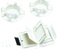 Комплект Splice Wallet®, 48 Single Fusion Splices (1x3x16), 1U/2U Shelf, 2 Fiber Drums