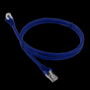 Патч-корд LANMASTER LSZH FTP кат.6, 0.5 м, зеленый