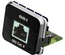 Адаптерная вставка AMP CO™ Plus 1xRJ45, Cat.6, приложение: телефонная, цвет: чёрный (RAL 9005)