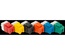 Модуль Keystone, RJ45, неэкранированный, кат.5E, со встроенной шторкой, 180 градусов, цвет: жёлтый