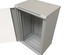 Шкаф настенный 19-дюймовый (19"), 18U, 908x600х450мм, стеклянная дверь, цвет серый (RAL 7035) (разобранный)