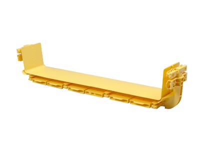 Соединитель секций FiberGuide® для лотков типоразмера 100х600, цвет: жёлтый