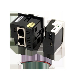 Конвертор RJ45-HDMI, приемник + блок питания, формата Mosaic, 45x45мм + 22.5х45мм, белые
