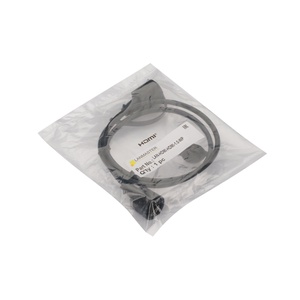 Индустриальный шнур LANMASTER HDMI, IP68, 2.0 м, черный