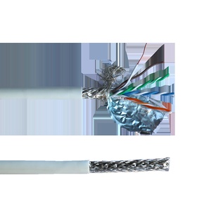 Кабель LANMASTER SFTP, 4 пары, кат. 5E, 100Mhz, LSZH, цвет: белый, 305 м