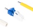 Соединитель TeraSPEED® Pre-Radiused LC Connector SM для волокна 1.6 mm, цвет: синий, уп.: 100 шт.