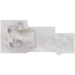 Модуль Keystone, RJ45, кат.5E, UTP, 180 градусов, с индикатором, цвет: белый