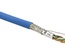 Hyperline SFUTP4-C6-P26-IN-LSZH-BL-500 (500 м) Кабель витая пара, экранированная SF/UTP, категория 6, 4 пары (26 AWG), многожильный (patch), экран - фольга + медная оплетка, LSZH, синий