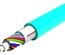 Универсальный оптический кабель, волокон: 24, Тип волокна: ОМ4 LazrSPEED® 550, конструкция: ___, изоляция: LSZH UV stabilized, EuroClass: Cca, диаметр: __, -40 - +70 град., цвет: чёрный