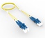 Коммутационный шнур LC-UPC/LC-UPC дуплексный, волокно: OS2 G.652.D and G.657.A1 TeraSPEED®, оболочка: Plenum, диаметр: 1.6, цвет: жёлтый, цвет разъёма: синий, длина м: