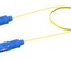 Коммутационный шнур SC-UPC/SC-UPC, волокно: OS2 G.652.D and G.657.A1 TeraSPEED®, оболочка: Riser, диаметр: 1.6, цвет: жёлтый, цвет разъёма: синий, длина м: 3
