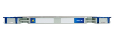 Шасси FACT™ Splice-Patch 24xSC/UPC SM и B-grade пигтейлы, поддон для гильз SMOUV, организация кабеля: right-hand patch, цвет: серый, высота: 1E=0.7RU