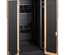 Шкаф LANMASTER SOUNDPROOF звукоизолированный 18U 750x1130 мм, отделка под дерево, цвет лиственница