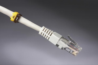 Hyperline MA-67-R Маркеры (клипсы) на кабель, защелкивающиеся D 6-7мм, "0"-"9", 10 цветов (100 шт.)