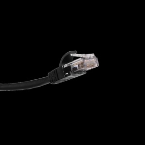 Удлинитель патч-корда UTP кат.5E, розетка RJ45 - вилка RJ-45, 15 м, черный