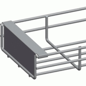 Заглушка торцевая для лотка MT50x50