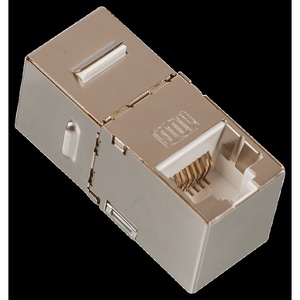 Повторитель портов RJ45, экранированный, кат.6A, формата Keystone, 90 градусов