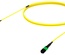 Коммутационный шнур MPOptimate® OS2 G.657.A2 MPO12(m)/MPO12(m), UltraLowLoss, изоляция: Plenum, Полярность: метод А, t=-10-+60 град., цвет: жёлтый, Длина м.: 12