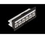 Адаптерная планка 6 x Keystone RJ45 (без модулей), неэкранированная, со шторками