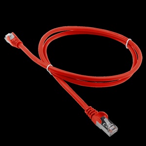 Патч-корд LANMASTER LSZH FTP кат.5e, 0.5 м, красный