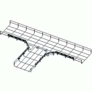Соединитель угловой скругленный для лотка MT100