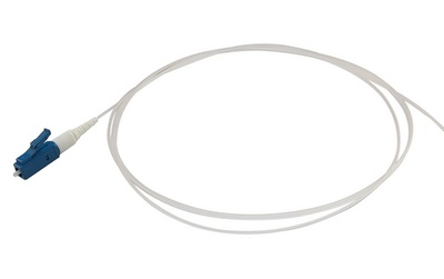 LC/UPC-полушнур, настраиваемый, Тип волокна: OS2 9/125 мкм, Буфер: легкоснимаемый, 1 m