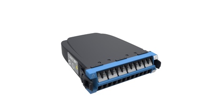 Модуль InstaPATCH 360 G2 OS2 TeraSPEED®, G.652.D and G.657.A1, 12xLC Duplex - 2xMPO12(m), шторки: да, цвет: синий