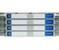 Шасси FACT™ Splice-Patch 96xSC/APC SM и C-grade пигтейлы, поддон для гильз SMOUV, организация кабеля: left-hand patch, цвет: серый, высота: 4E=2.8RU