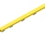 Вертикальная секция перфорированного лотка FiberGuide® 51х102 с крышкой, шаг перфорации: 38 мм, цвет: жёлтый, длина: 1829