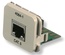 Адаптерная вставка AMP CO™ Plus Cat.5E 1xRJ45 Ethernet, цвет: миндальный (RAL 9013)