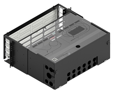Коммутационная панель серии EPX фиксированная закрытая, до 16 модулей G2, до 192 LC Duplex, высота: 4RU