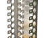 Hyperline KR-FRAME-100 Рама (монтажный хомут) глубиной 50мм для крепления 10-и плинтов для телефонии
