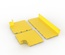 T-отвод вставка FiberGuide® 102х610, для лотка типоразмера 100х600, цвет жёлтый